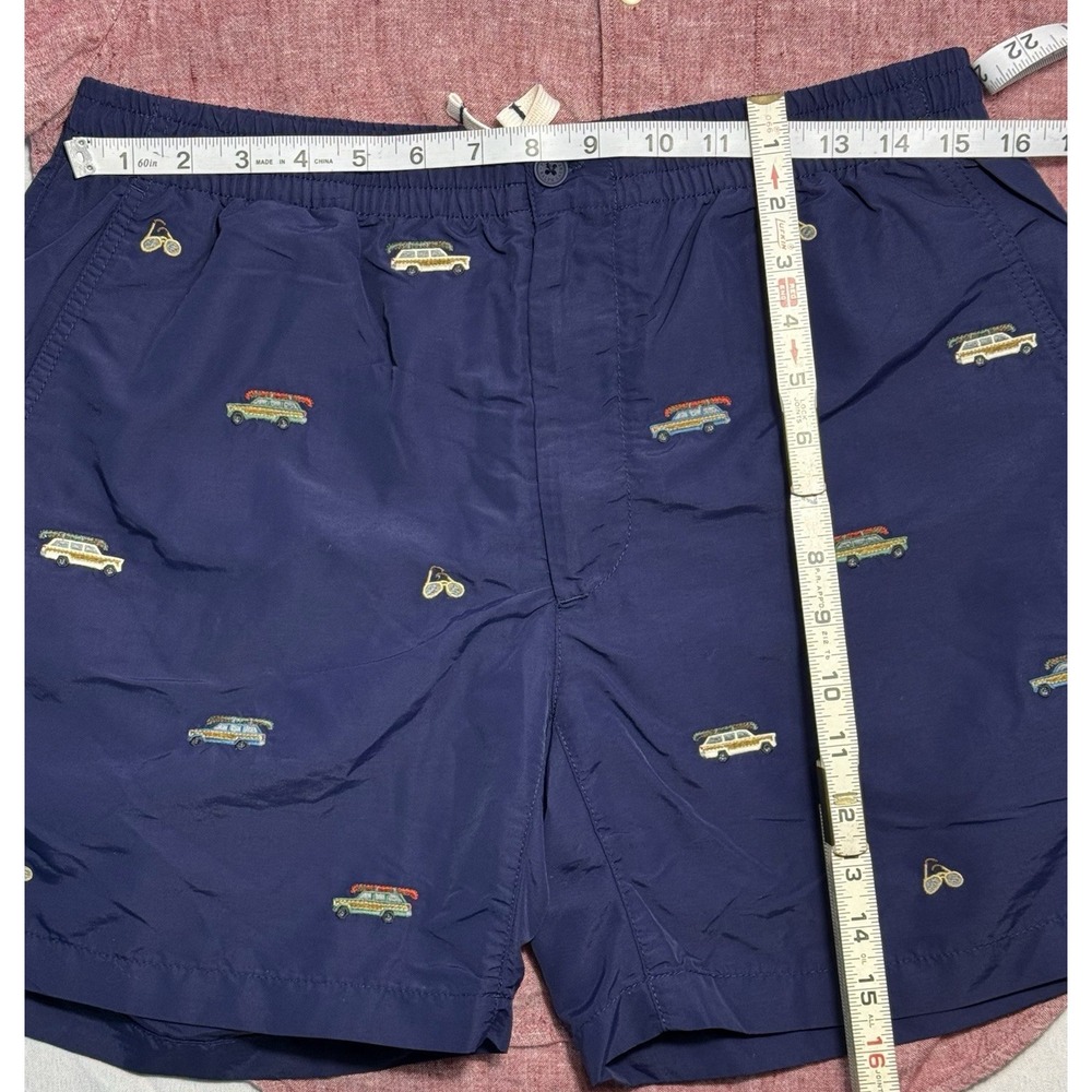 J. Crew Linen Blend Slim Fit M Shirt & POLO Ralph Lauren Wagon Swim Trunks Sz M - Picture 11 of 16